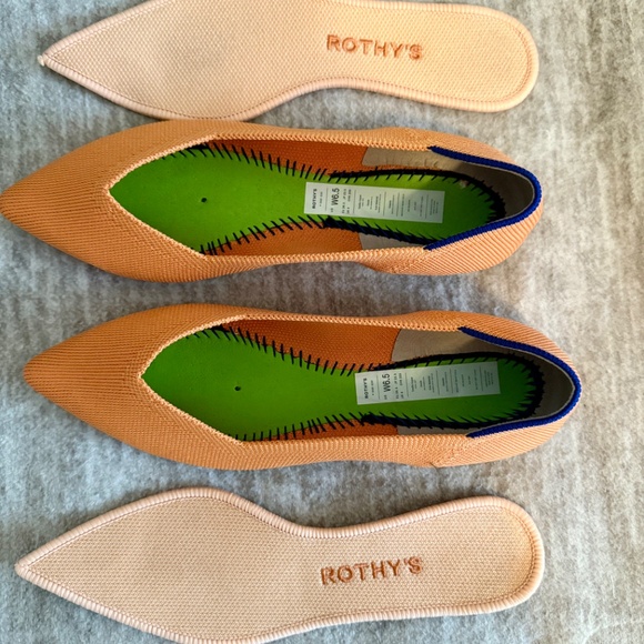 Rothy’s Point in Tangerine - Picture 2 of 3